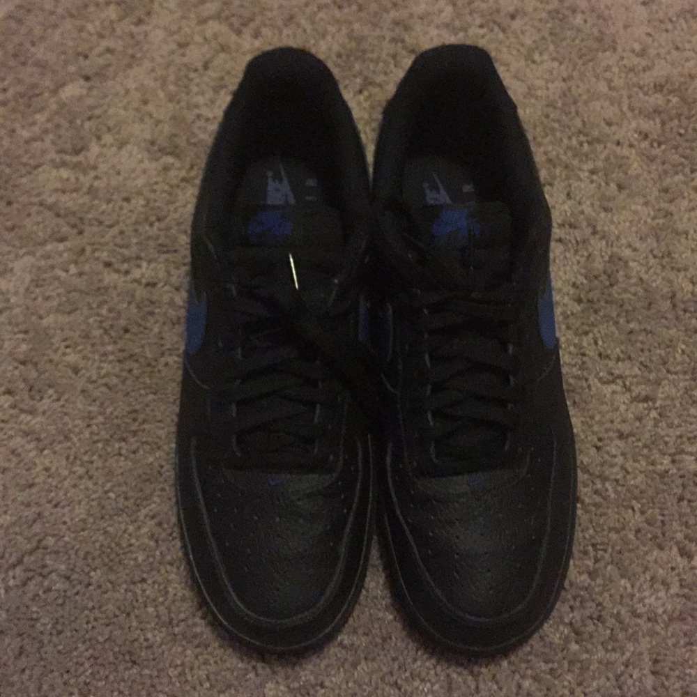 Men’s Air Force One - Size 12 - Black/Blue